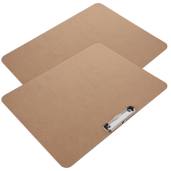 Hemoton 2-Pack Portable Drawing Boards with Clips for Art, Craft, Painting, Sketching, Lightweight and Easy to Carry