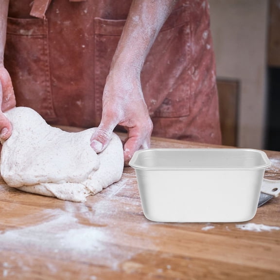 Hemoton 2pcs Rectangle Bread Loaf Pan Toast Pan Cake Mold Loaf Baking Tool Kitchen Bakeware For Bread Brownies Cheesecake Making