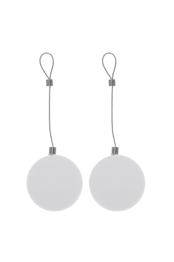 2pcs Retractable Secure Cable Lock Anti Theft Steel Wire Rope For Tv Dvd And Remote Control No More Lost Remotes Cable Length 90cm