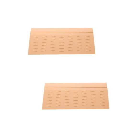 Hemoton 2pcs Robot Vacuum Cleaner Threshold Ramp Pad Rise Threshold Ramp Plastic Threshold Ramp
