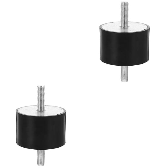 EXHUMKY Shock Absorber Rubber Isolator Mounts, Assorted Colors, 2 Pieces for Generator and Pump Dampening