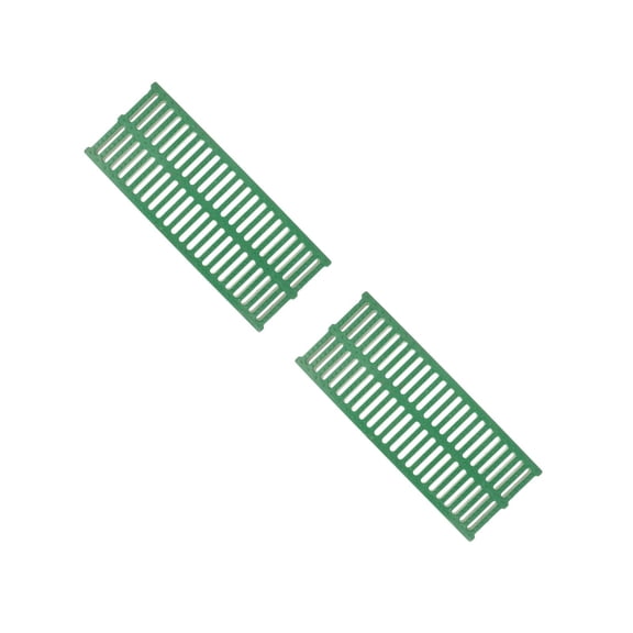 Hemoton 2pcs Sewer Drain Grate Plastic Drain Cover Outdoor Sewer Grate Drainage Grate Channel Grate