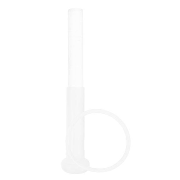 2pcs Singing Bowl Mallet Clear Acrylic Striker Mallet With Rubber Sleeve Percussion Bowl Stick For Playing Crystal Singing Bowl