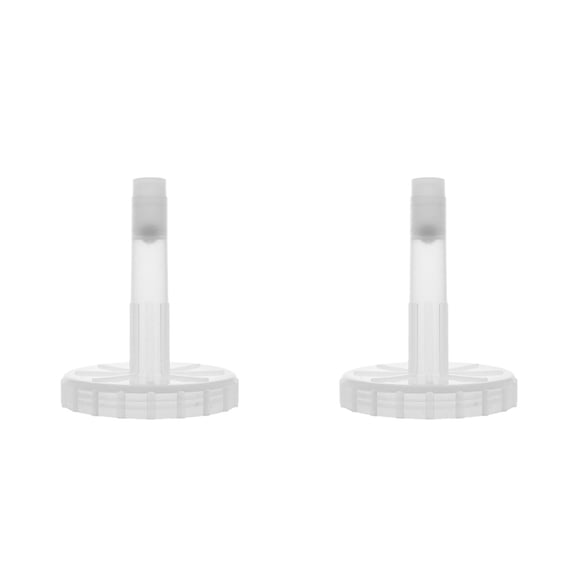 Hemoton 2pcs Smoothie Maker Feeder Head Milk Smoothie Machine Accessories Ice Machine Replacement Part For Commercial Use (3L)