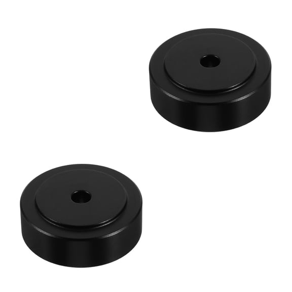 Hemoton 2pcs Speaker Isolation Feet Pads Aluminum Alloy Audio Isolators Vibration Damper Floor Protectors For Subwoofer Player And Amplifiers