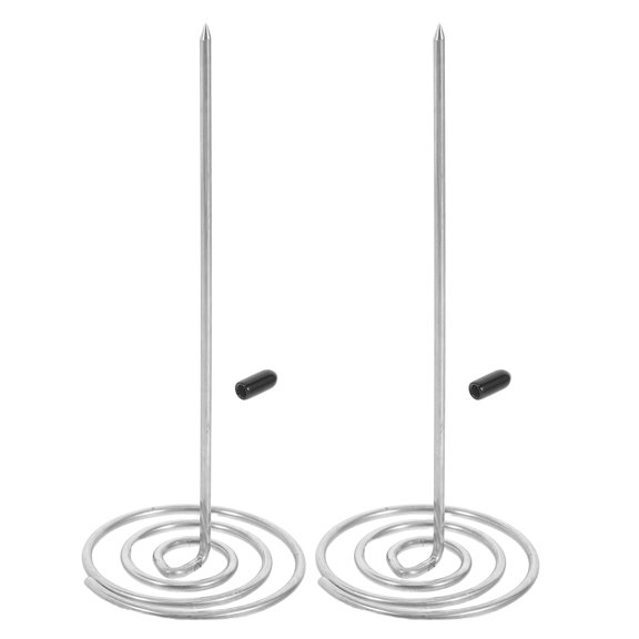 HEMOTON Stainless Steel Document Holder for Kitchen Silver Efficient and 15cm