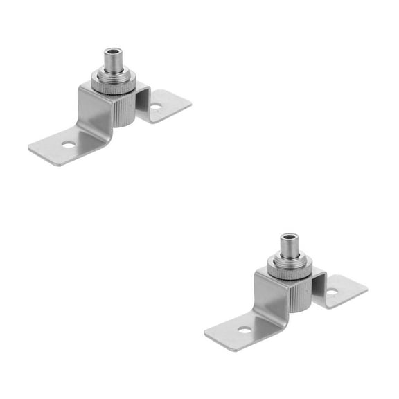 Hemoton 2pcs Stainless Steel Wire Rope Cable Clip Clamp Heavy Duty U Bolt Saddle Fastener For Securing And Clamping Cables For Rigging And Hoisting Applications