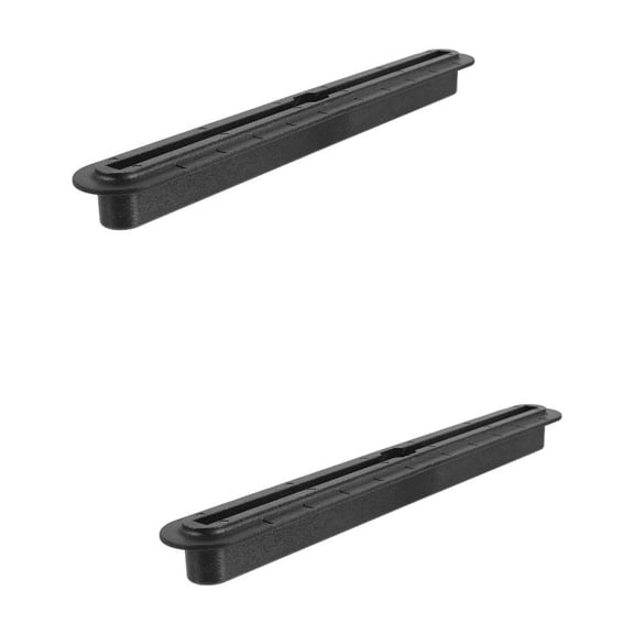 EXHUMKY Black Surfboard Fin Box for Paddleboard with Detachable System, 2 Pieces Set