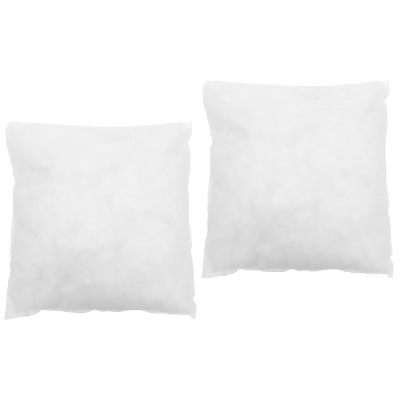 Hemoton 2pcs Throw Pillow Insert Stuffer Square Pillow Insert Cushion Inner Pad Cushion Stuffer for Sofa Couch