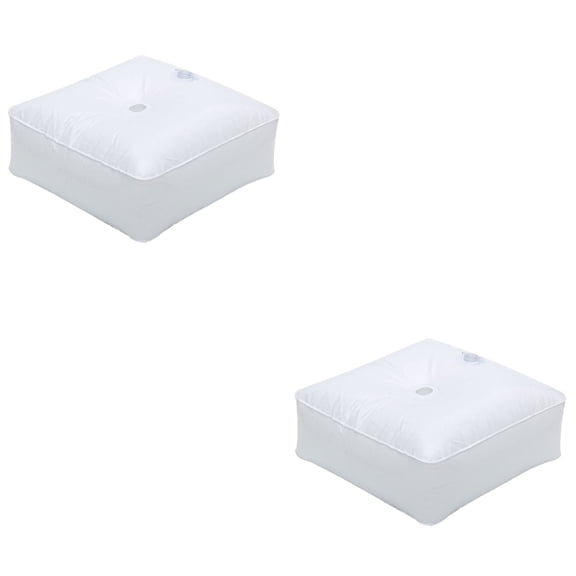 Hemoton 2pcs Umbrella Flag Weight Bag Umbrella Base Water Injection Bag Beach Umbrella Flag Base