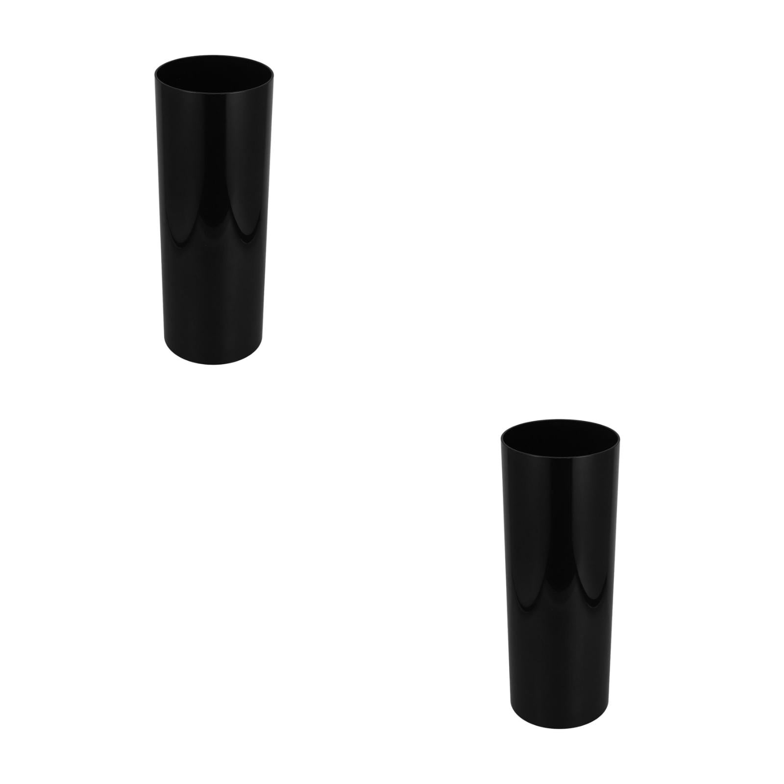 HEMOTON Hemoton 2pcs Umbrella Holder for Entryway Umbrella Stand Keeps Floors Dry and Tidy Plastic Round Umbrella Rack Storage Bin 15.72 Inch