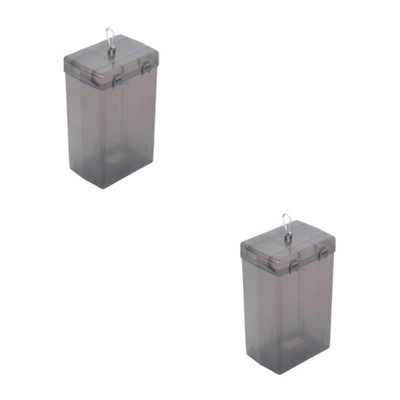 UPGRATOR 2pcs Waterproof Outdoor Electrical Box Weatherproof Socket Cover for Outside Use Protective Plug Cover Extension Cord Storage Case