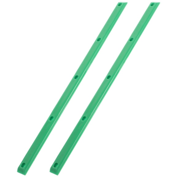 Hemoton 2pcs Wear Resistant Skateboard Rails Plastic Skateboard Rails Skateboard Accessories Skateboard Rail Replacement Rail Accessories