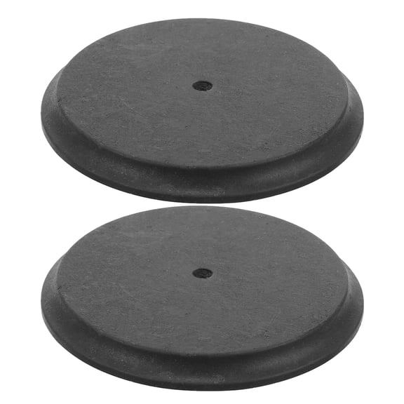 Hemoton 2pcs Weighted Round Lamp Base Lamp Weight Desk Lamp Weight Replacement Lamp Base Weight Lamp Stability Base Desk Lamp Weight