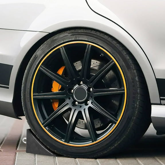 Hemoton 2pcs Wheel Blocks Heavy Duty Tire Stoppers Wheel Blocks For Garage Tire Support Car Tire Stoppers For Travel Trailers Campers