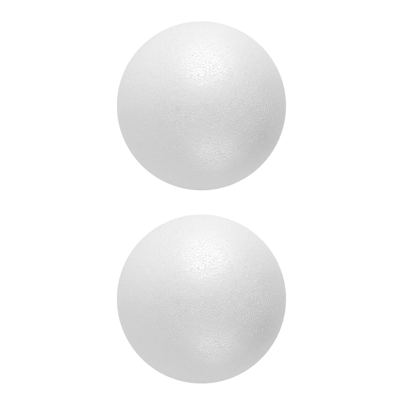 UPGRATOR Polystyrene Foam Balls For Artists Diy Art Projects 2Pcs 9.8In Diameter