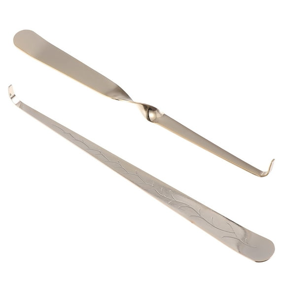 EXHUMKY 2pcs Candle Wick Hook Accessories and Easy Wick Dippers for Flame Extinguishing and Home Decor