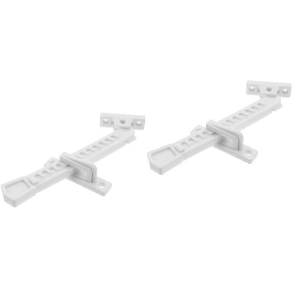 EXHUMKY White Window Security Locks for Home Safety, 2-Pack Childproof Locks to Prevent Accidents and Security