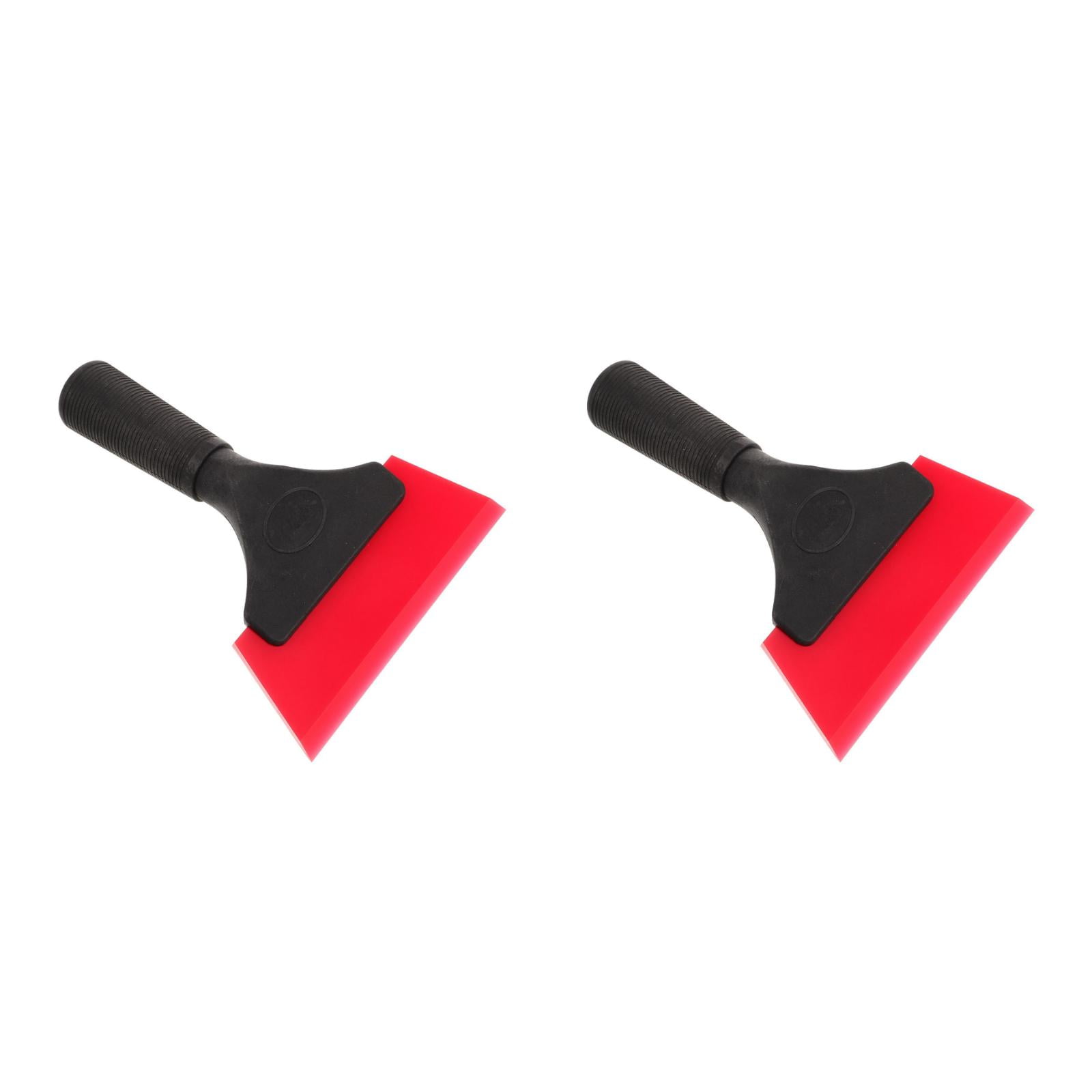 Hemoton 2pcs Window Squeegee Small Plastic Film Squeegee Vinyl Wrapping Tool Windshield Squeegee For Car Glass Windows Mirror Shower Windows