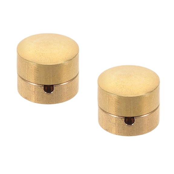 Hemoton 2-Pack Brass Tone Cello and Violin String Mutes, Brass Reducer Mute Accessories for String Instruments