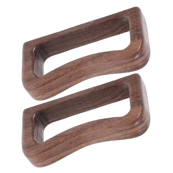 Hemoton 2pcs Wood Mug Handle Compact Mug Handle with Wooden Grip for Tea Separation Cup Wear-Resistant Teacup Handle Replacement