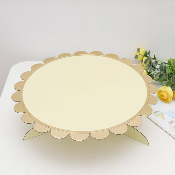 Hemoton  3 Pcs Cake Decorating Stands for Dessert Table Cup Cupcake Tray Display