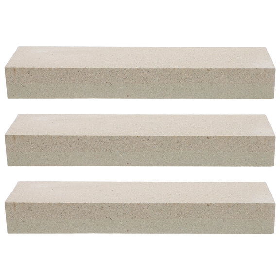 Hemoton  3 Pcs Portable Knife Sharpener Pocket Sharpening Stone Grey