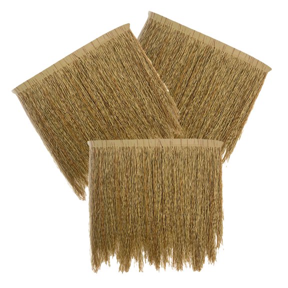 COOPHYA Pe Thatch Roofing Multi 3Pcs For Gardeners Balcony Use 19.65X19.65X1.97In