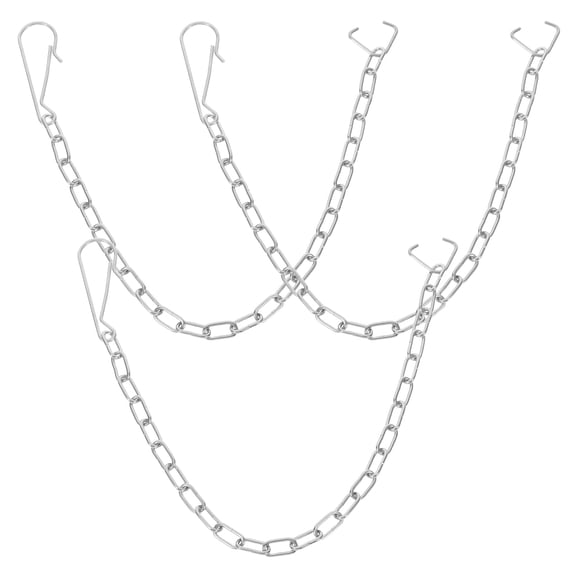 Hemoton 3 Pcs Stainless Steel Chain Drain Valve Accessories Multi-Functional Toilet Flapper Chains Replacement Chains Toilet Water Tank Flapper Chains