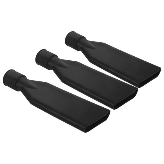 Hemoton 3 Pcs Vacuum Cleaning Car Wash Accessories 24.00X6.40X4.20CM Black