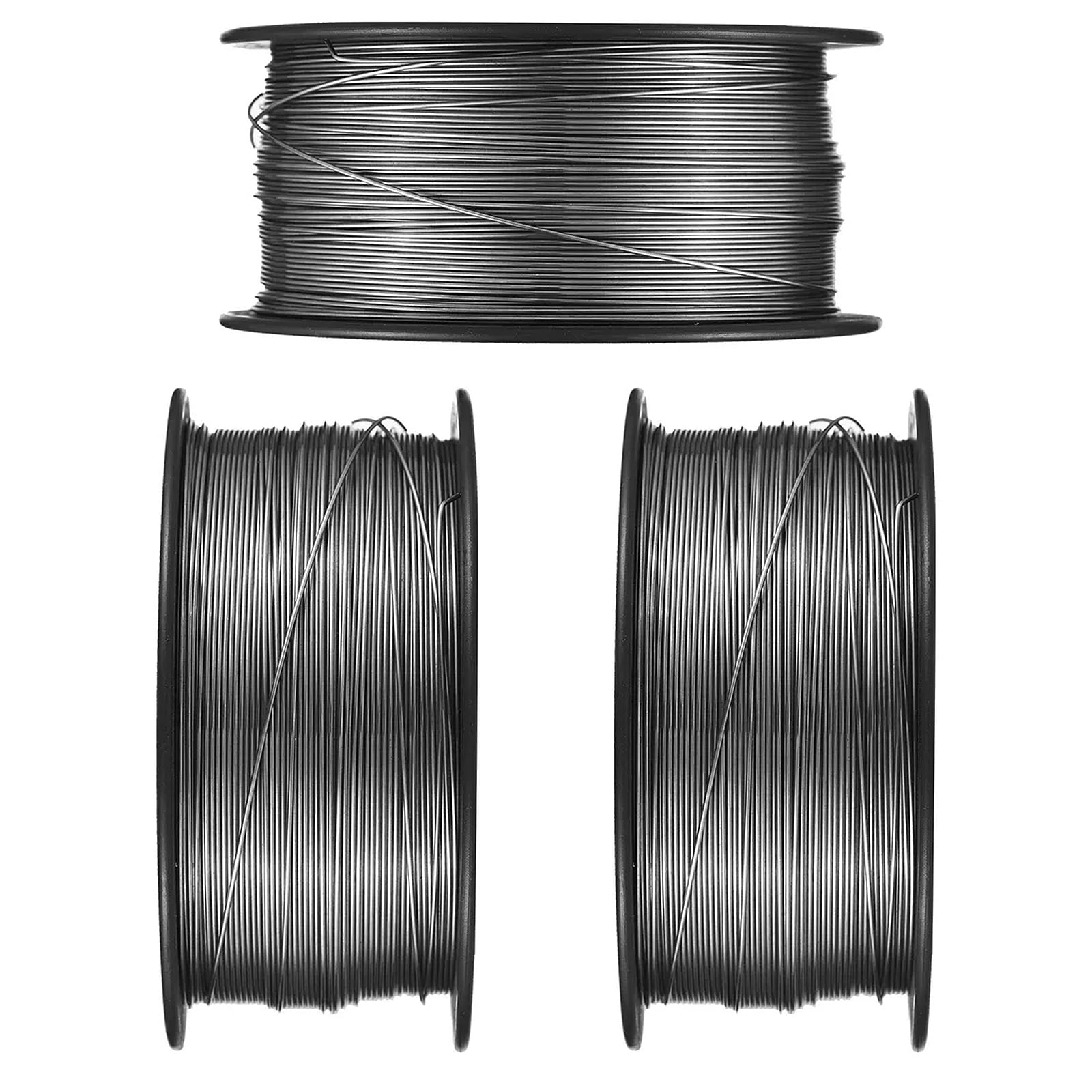 Hemoton 3 Rolls Self Shielding Flux Core Mig Welder Welding Wire Black ...