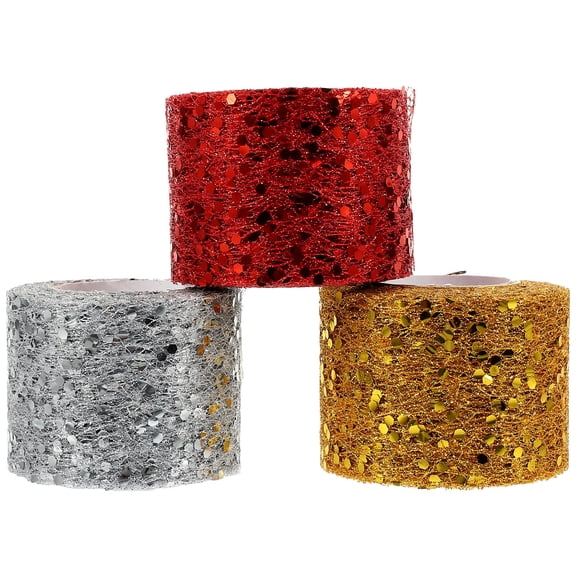 YOSADIER Assorted Color Tulle Fabric Roll Lightweight Decorative Mesh Ribbon