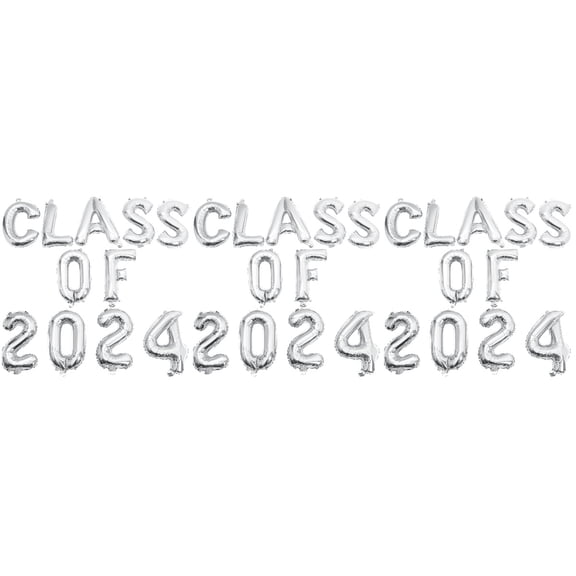 Hemoton 3 Sets Party Balloon Adornment LED Balloons Bride Walking Student Silver