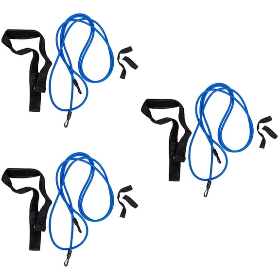 Hemoton 3 Sets Swim Resistance Band Kit Swim Training Belt Static Swimming Belt Static Swimming Equipment