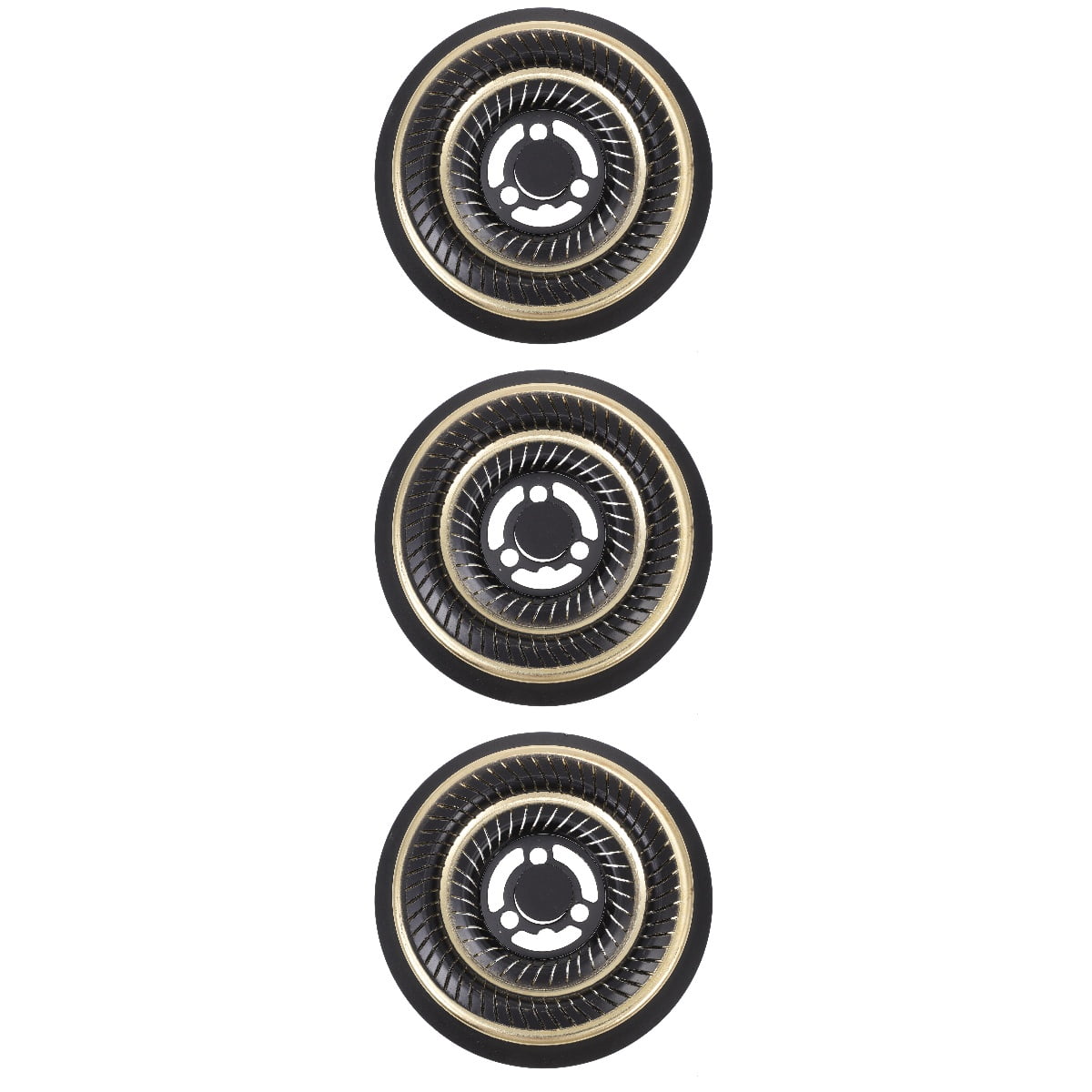 SOPOTUTU Practical Gas Stove Black High-Strength Materials for Home Cooking 3Pcs