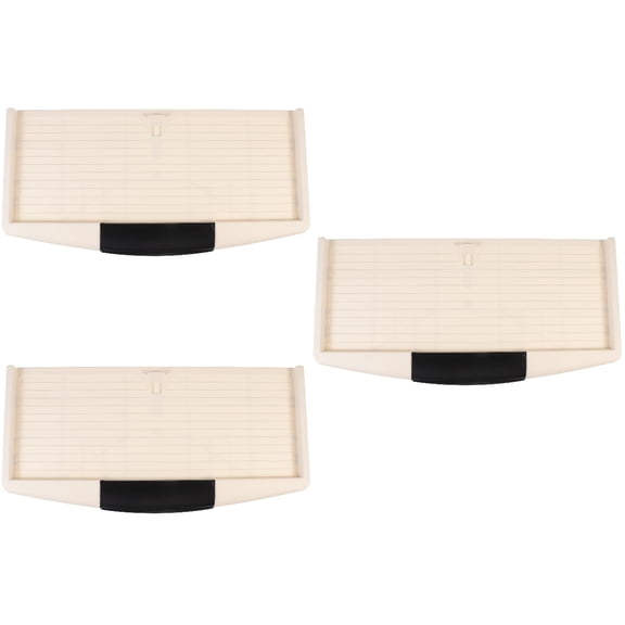 Hemoton 3 pcs  Large Keyboard Tray Slide-out Keyboard Stand Keyboard Tray for Office