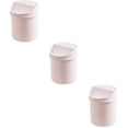 thumbnail image 1 of Hemoton 3 pcs  Office Mini Trash Bins Desktop Garbage Storage Cans Litter Cans with Cover, 1 of 8