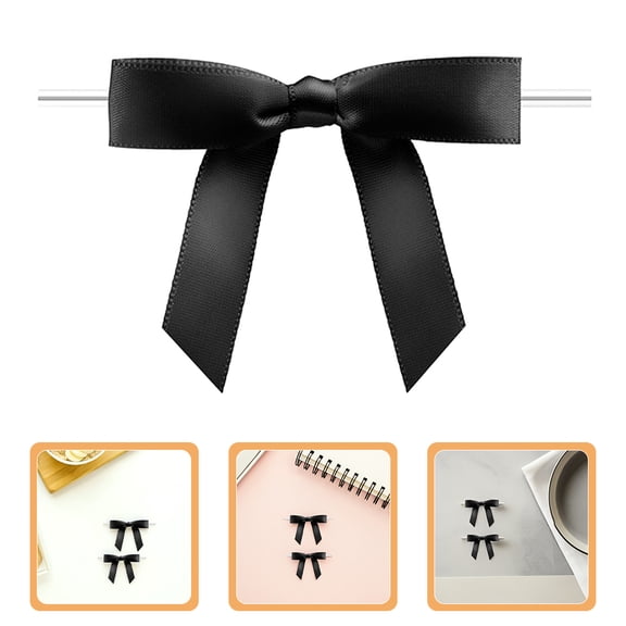 Hemoton 30 PCS Drink Labels for Party Wine Glass Identification Tags Black