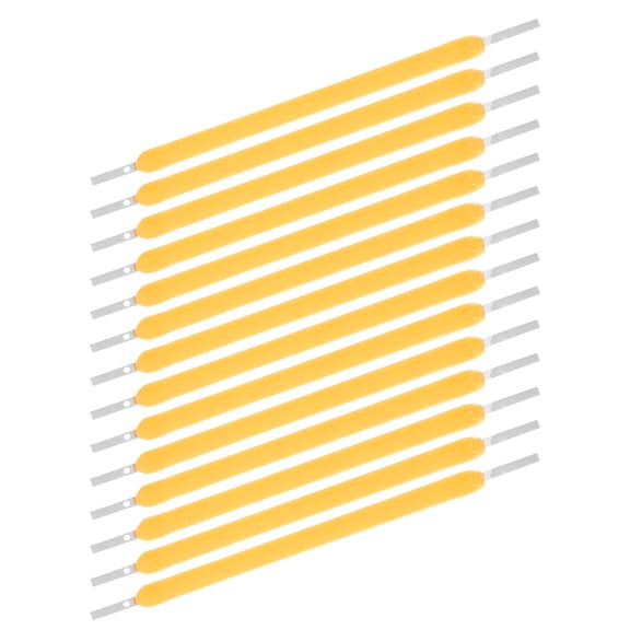 Hemoton  30 Pcs LED Filament Wire Light Fixtures Repair for Bulb Night Bulbs Yellow