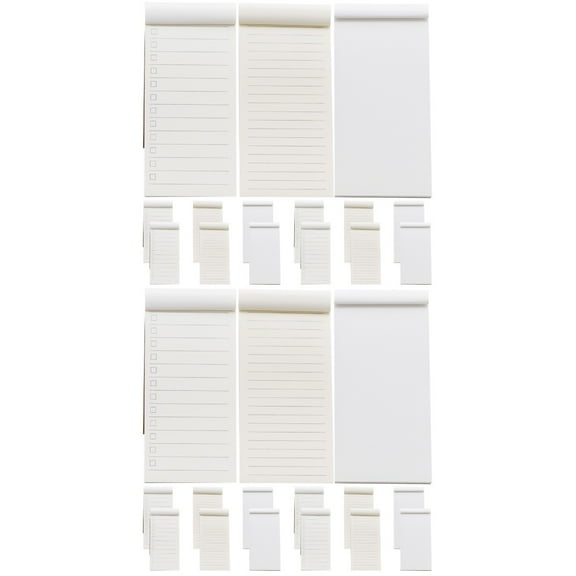 Hemoton 30 Pcs Writing Note Pads Small Portable Notepad Tear Off Mini Memo Pad Daily Plan Notebook