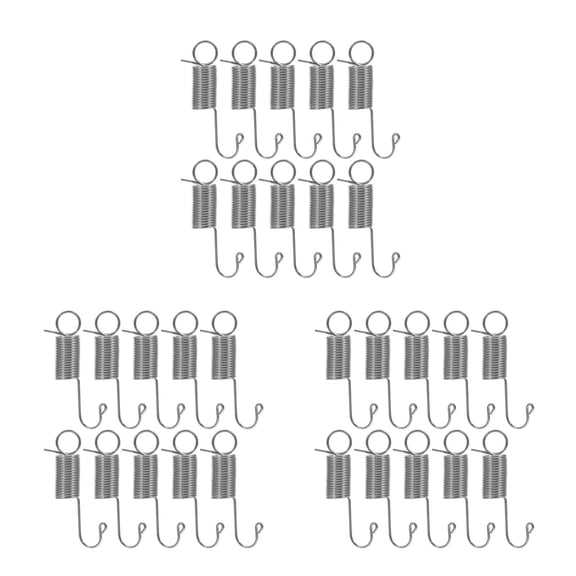 SOPOTUTU Stainless Steel Spring Hooks for Multifunctional Display Use with Galvanized Coating