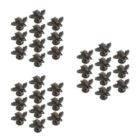 Hemoton 30 pcs Vintage Cabinet Knobs Decorative Knobs Drawer Knobs Dresser Knobs Single Hole Knobs (Bee)