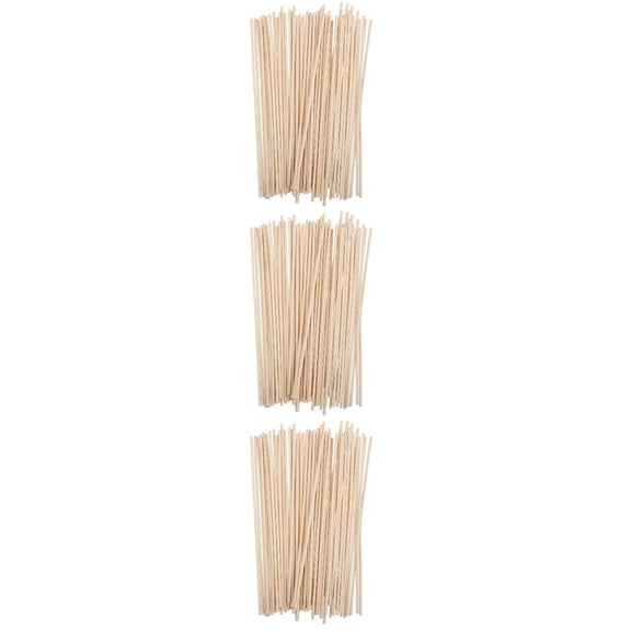 Hemoton 300 Pcs Rattan Diffuser Sticks Rattan Room Oil Fragrance Diffuser Refill Sticks Aroma Supply