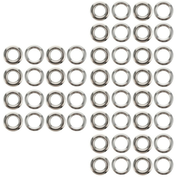 Hemoton 300 pcs  Curtain Grommets Curtain Grommets Eyelet Fabric Eyelet Ring Accessory
