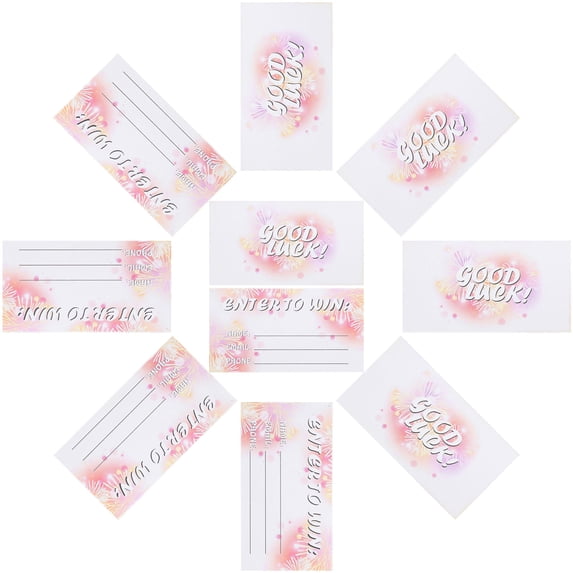 Split Color Raffle Tickets YOSADIER 300Pcs Multi Color Raffle Tickets with Info Fields for Raffles ...