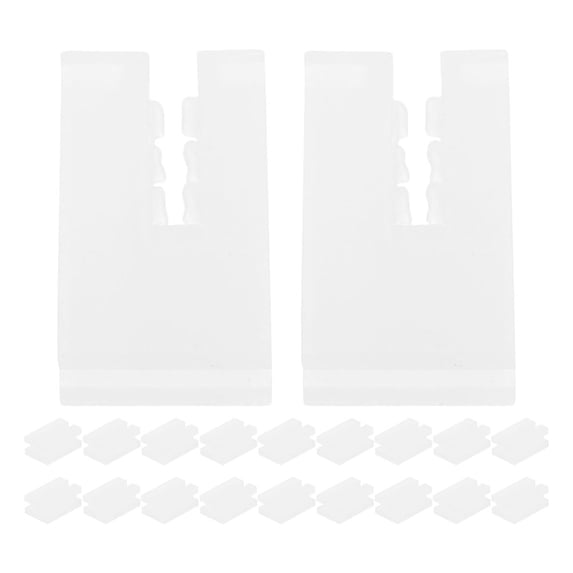Hemoton 30pcs Radiator Bracket Inserts and Hooks with Protective Sleeve Covers for Radiator Pipes - Reusable Radiator Bracket Protectors