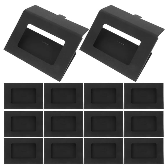 Hemoton 30pcs Window Frames DIY Frames Blank Cardboard Frames Paper Picture Frames Window Envelopes for Kids Adults