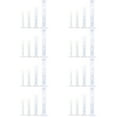 thumbnail image 1 of Hemoton 32 pcs  Transparent Measuring Plastic Graduated Cylinder 10ml / 25ml / 50ml / 100ml, 1 of 8