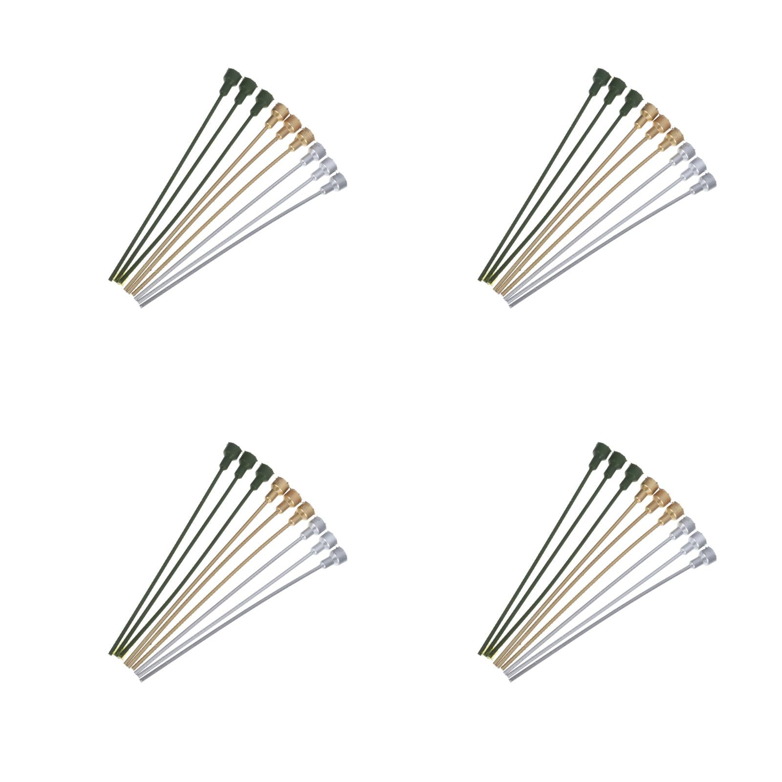 HEMOTON MLINS 36 pcs Bouquet Making Stem DIY Flower Wire Stem Artificial Flower Stems for Crafting Bouquets and Floral Arrangements Accessories