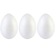 Hemoton 3PCS DIY Painting Egg Easter Decoration Kid Festival Crafts Eggs